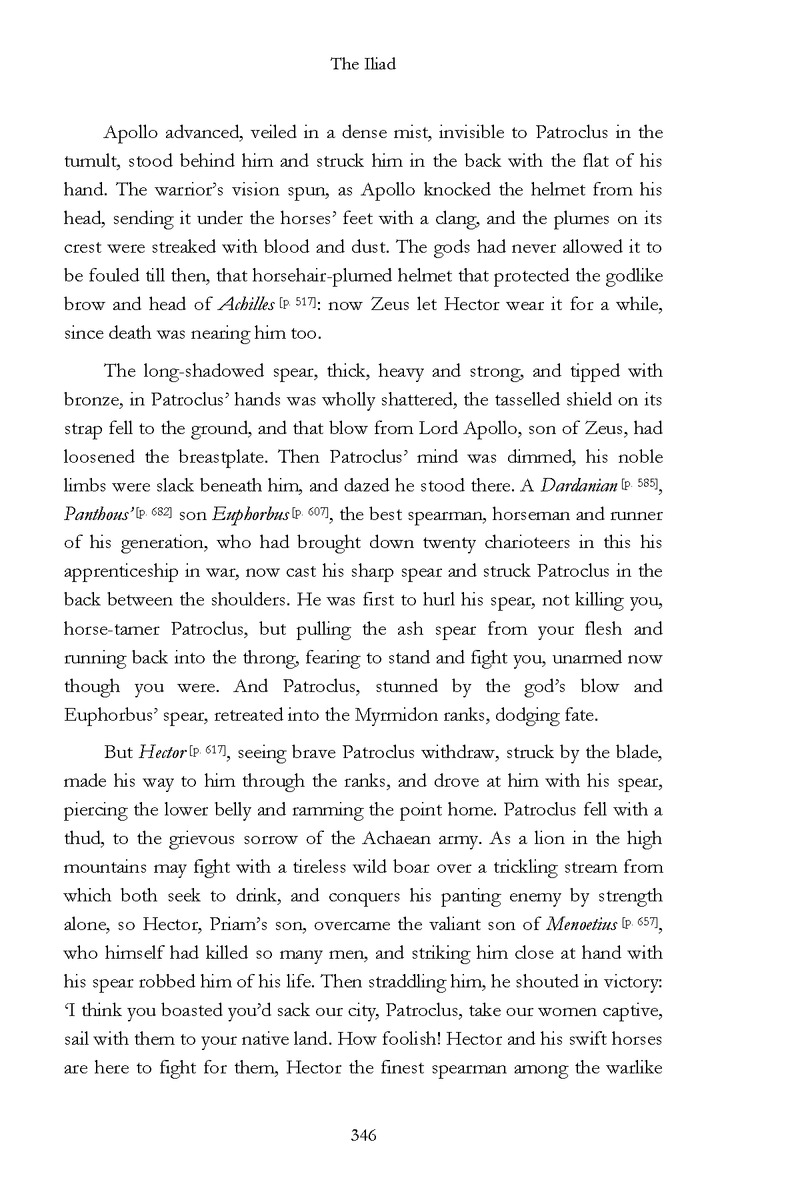 The Iliad - Page 340